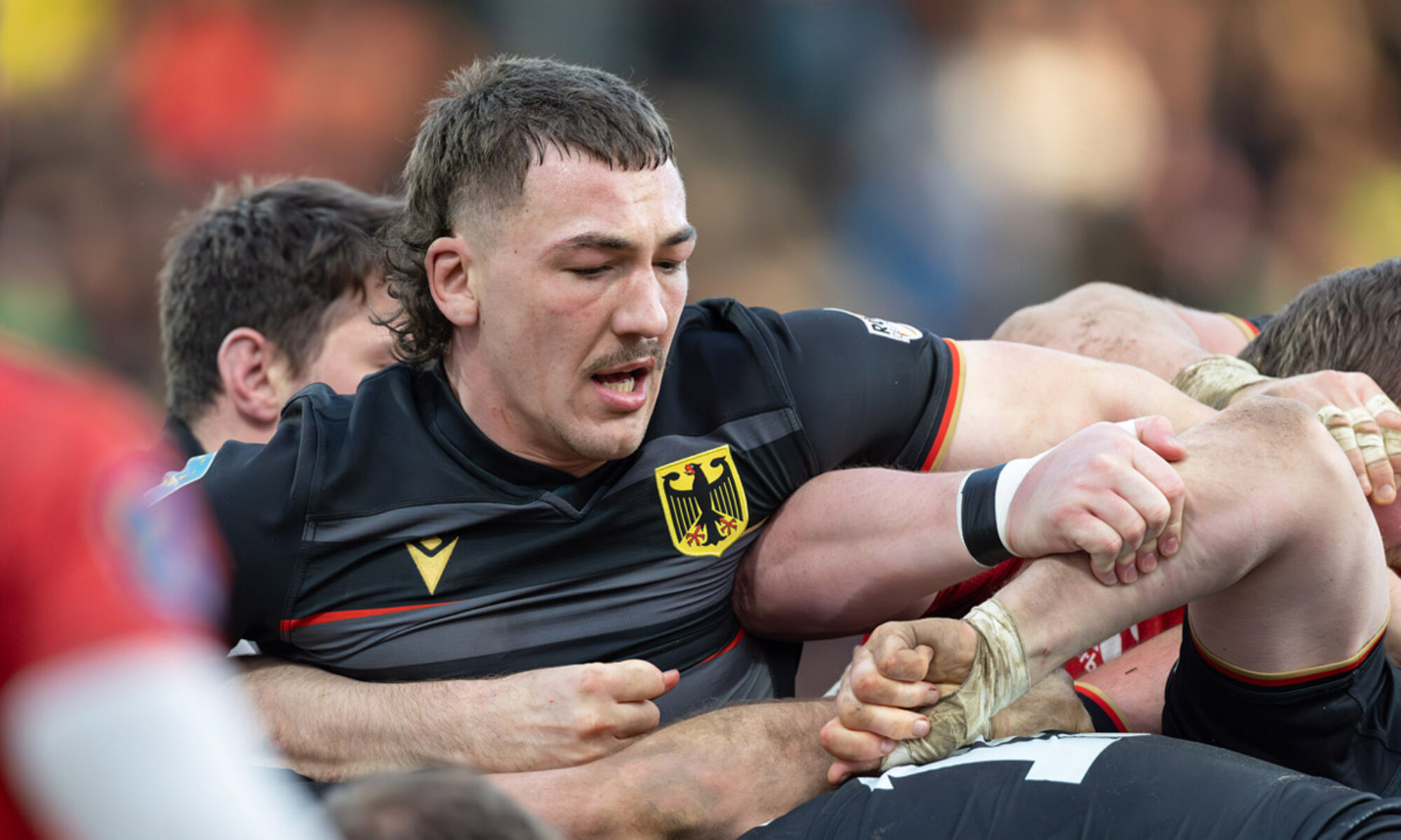 Neuer Adler-Kapitän Justin Renc (Fotografiert von Jürgen Kessler Sportfotografie)